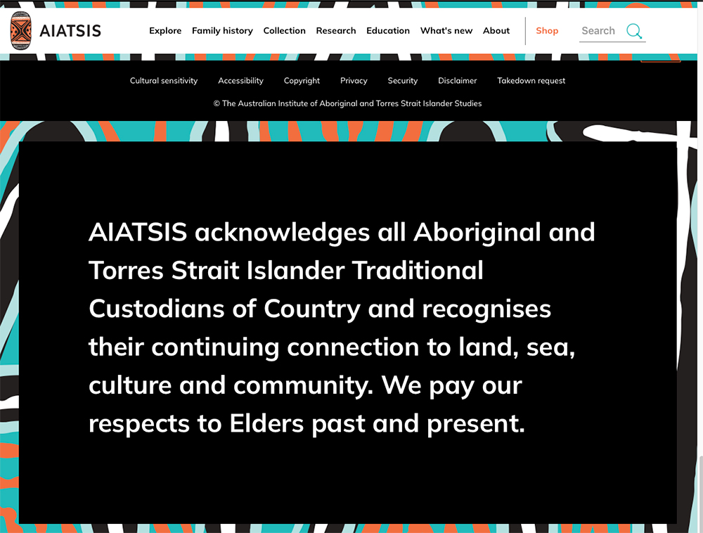 The Australian Institute of Aboriginal and Torres Strait Islander Studies